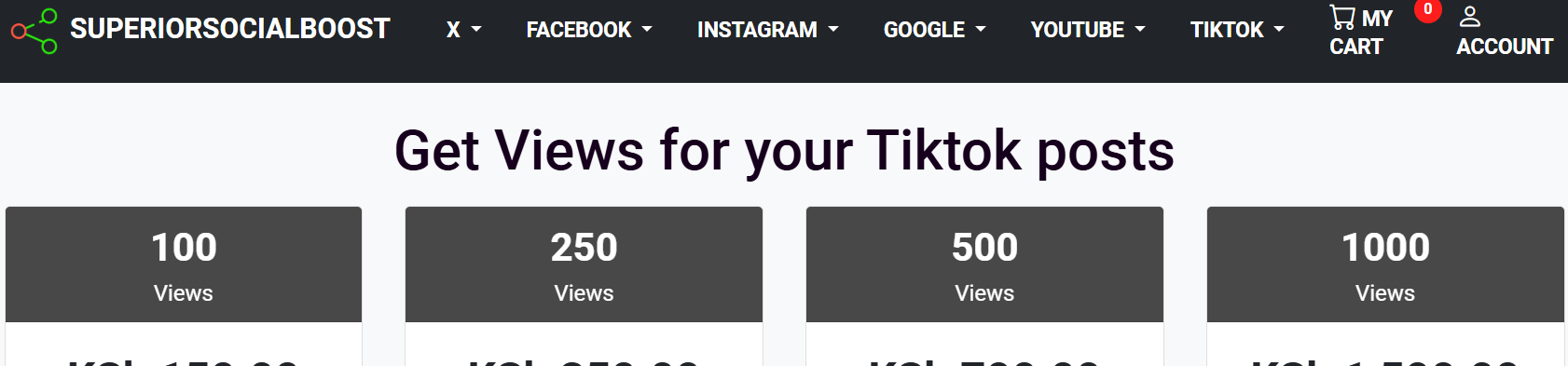 more views on TikTok