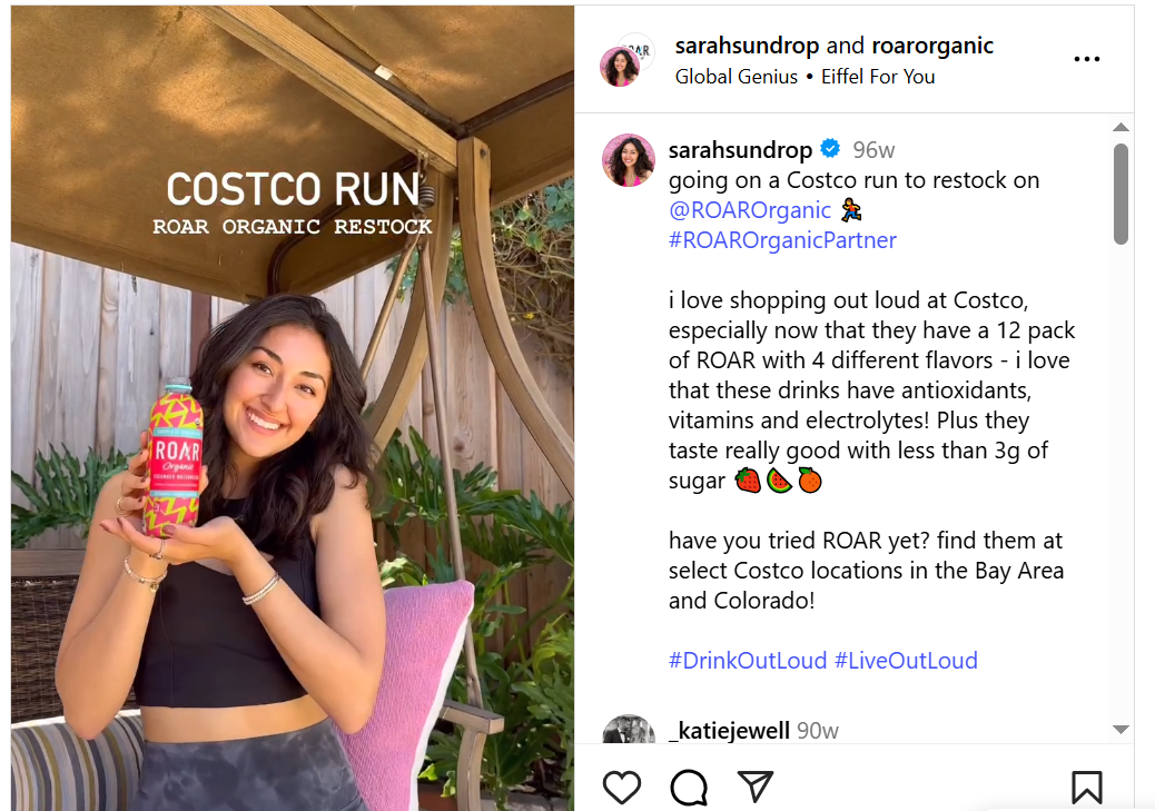 Instagram influencer marketing